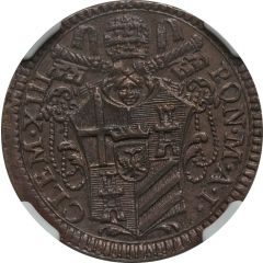 1/2 Baiocco - Clement XIII With year