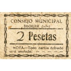 2 Pesetas Begíjar