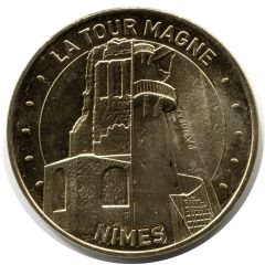 Monnaie de Paris Tourist Token - Nîmes Tour Magne - Panorama