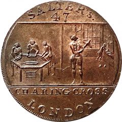 1/2 Penny Middlesex - London / Salter`s