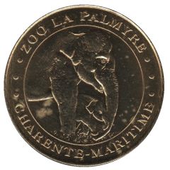 Monnaie de Paris Tourist Token - Charente-Maritime Zoo la Palmyre - Les éléphants