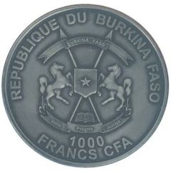 1000 Francs CFA African Big Five - Elephant