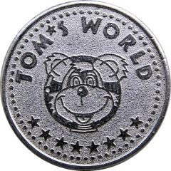 Token - Tom`s World 湯姆熊；Color Silver, 24.26 mm