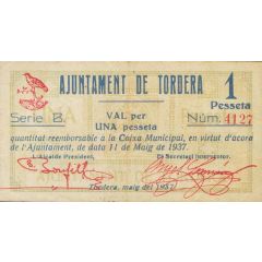 1 Peseta Tordera