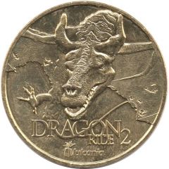 Jeton touristique - Monnaie de Paris - Vulcania - Dragon Ride 2