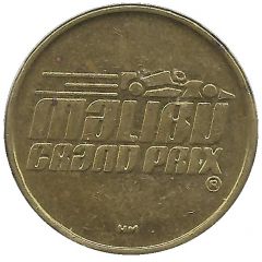 Token - Malibu Grand Prix Woodland Hills, California