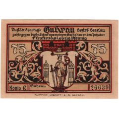 75 Pfennig Sparkasse