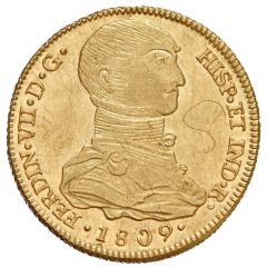 4 Escudos - Fernando VII Imaginary Bust