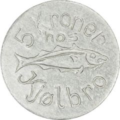 5 Kroner J. F. Kjølbro