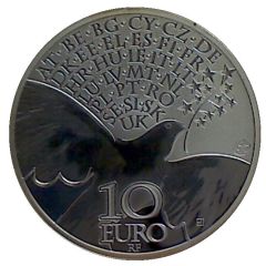 10 Euros Europa 2015 - 70 years of peace in Europe