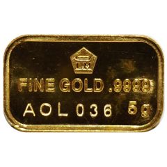 Bar - 5 Gram Gold Logam Mulia