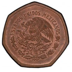 10 Pesos Obverse Trial, Copper