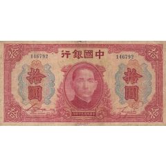 10 Yuan Bank of China