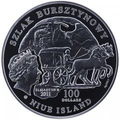 100 Dollars - Elizabeth II - Amber Route: Europe