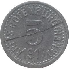 5 Pfennig - Rotenburg