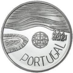 5 Euros The sea drawn by a child, Silver