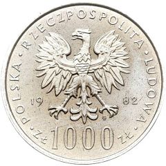 1000 Zlotys Pope John Paul II, Trial Strike