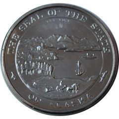 Medal - The Seal of the State of Alaska Fishing