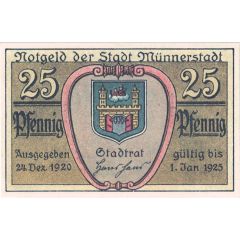 25 Pfennigs