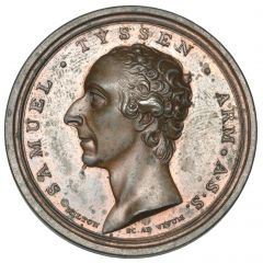 Medal - George III Samuel Tyssen, bronze
