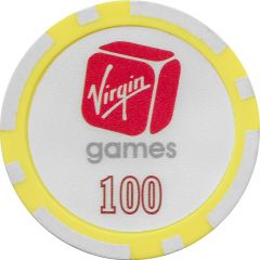 Poker Chip - Virgin Games 100