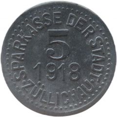 5 Pfennig - Züllichau