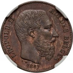 20 Francs - Léopold II Pattern