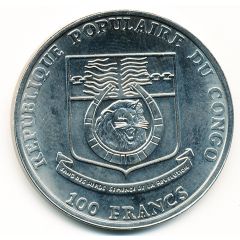 100 Francs CFA Spanish Galleon