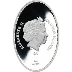 5 Dollars - Elizabeth II Snow Maiden