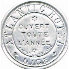 Atlantic Hôtel - Monnaie-timbre - Nice 06