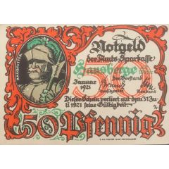 50 Pfennig Amts-Sparkasse