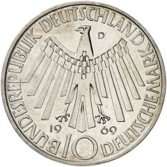 10 Deutsche Mark - Olympic Games in Munich