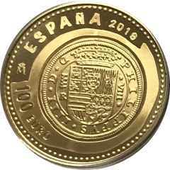 100 Euros 8 Escudos of Felipe IV