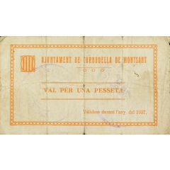 1 Peseta Cornudella de Montsant