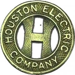 1 Full Fare - Houston Electric Co. Houston, Texas