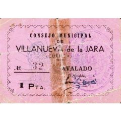 1 Peseta Villanueva de la Jara