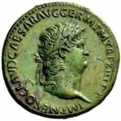 Sestertius - Nero ROMA S C, Roma
