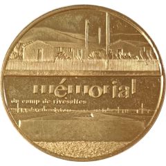 Jeton touristique - Monnaie de Paris - Rivesaltes - Le mémorial