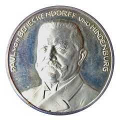 Medal - Paul von Hindenburg - President Election