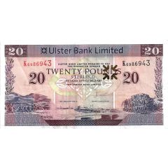 20 Pounds Ulster Bank