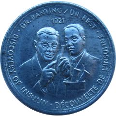 Medal - Discovery of Insulin