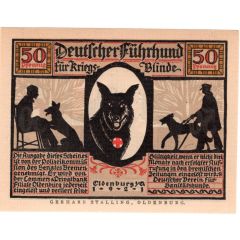 50 Pfennig Deutscher Verein für Sanitätshunde