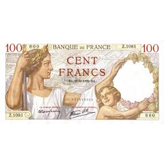 100 Francs - Sully type 1939