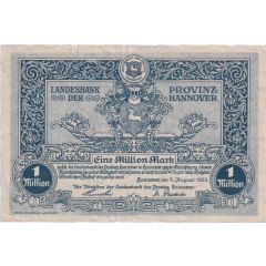 1 000 000 Mark Landesbank der Provinz Hannover