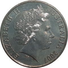 20 Cents - Elizabeth II 4th Portrait