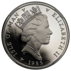 10 Pence - Elizabeth II 3rd portrait, Platinum Proof