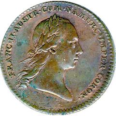 Medal - Inauguration of Francis II in Namur after the coronation as emperor in Frankfurt