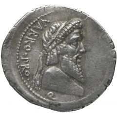Denarius - Pompeius Magnus VARRO•PRO•Q / VARRO•PRO•Q