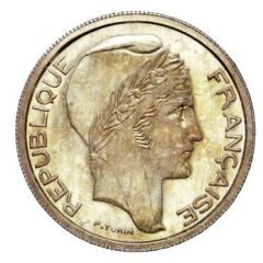 Essai de 10 francs Turin, argent
