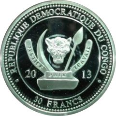 30 Francs Lacertilia Lizard